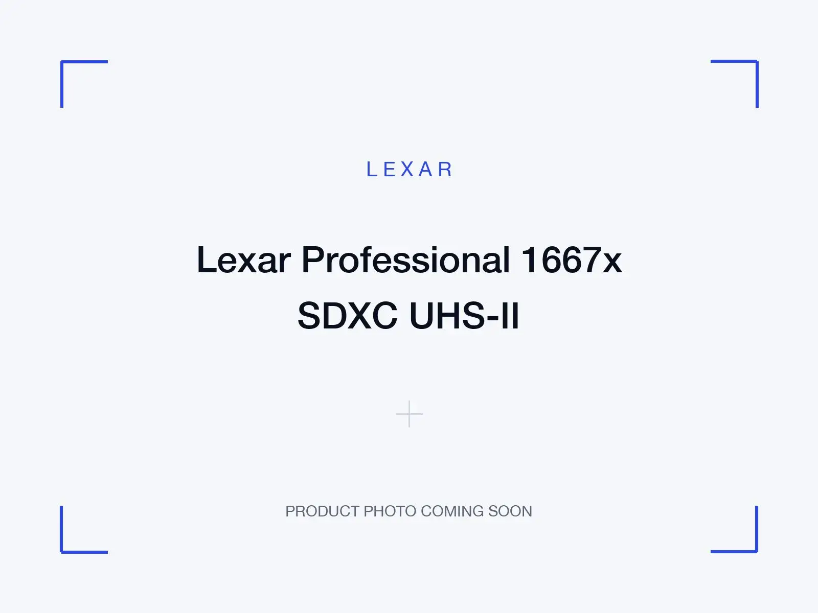 Lexar Professional 1667x SDXC UHS-II