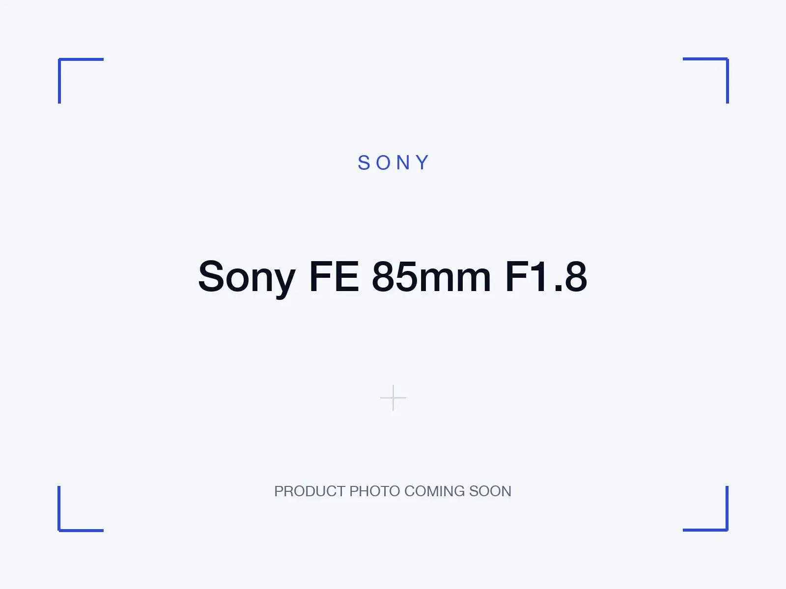 Sony FE 85mm F1.8 (SEL85F18)
